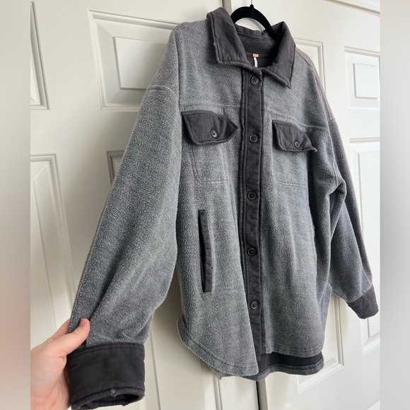 Free People Ruby Button-Up Shacket - Picture 2 of 6
